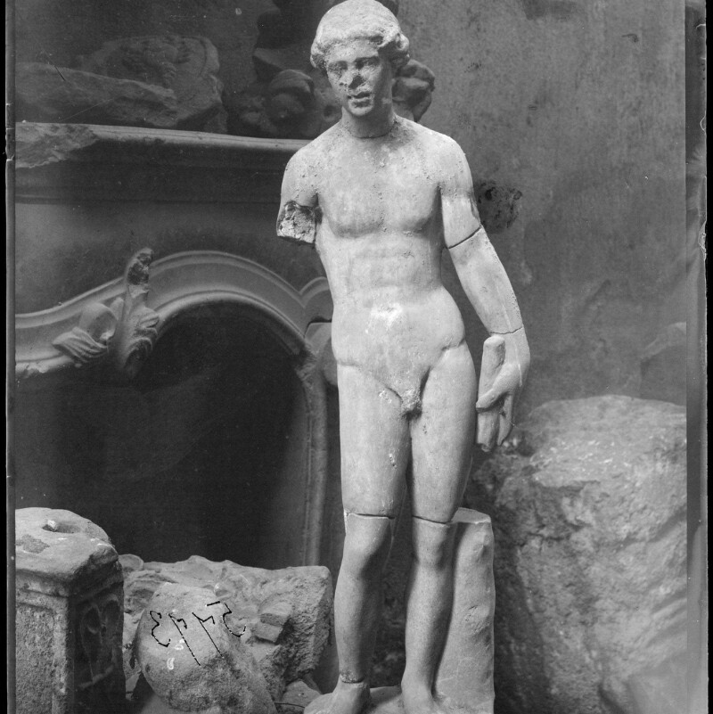Moulage d'une statue d'Apollon