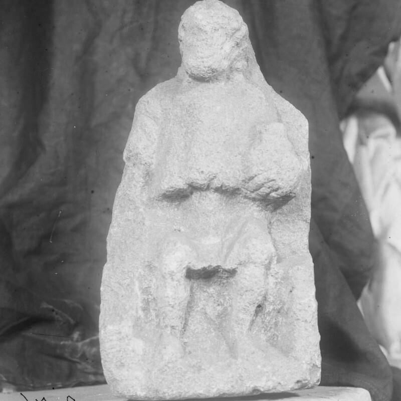Statuette d'un dieu barbu